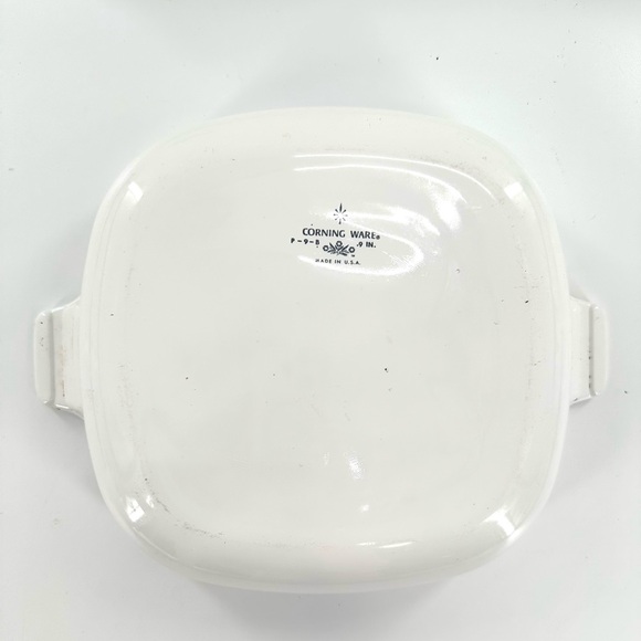 Vintage Corning Ware Blue Cornflower 4 pc set Casserole Baking Dishes with lids - Picture 9 of 14